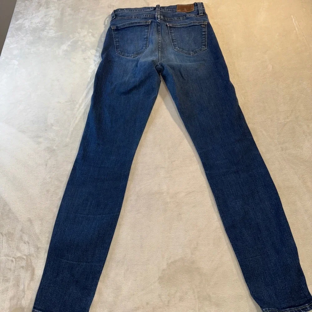Madewell 10 High-Rise Skinny Jeans Blue Denim 27 Inseam 28.5